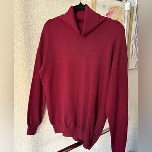 Women's Burgundy Sweater